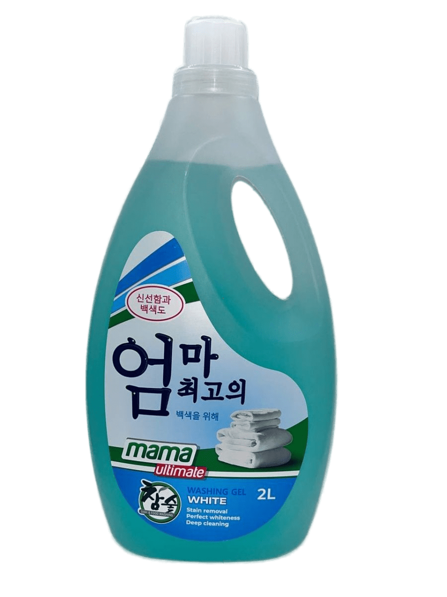 Изображение товара Гель для стирки Mama Ultimate для белого белья 2000 мл экологичный концентрат