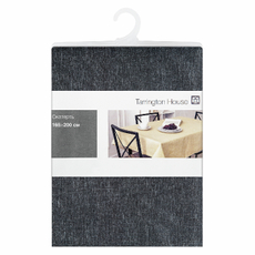 Tarrington House Скатерть рогожка графит, 165 x 220см