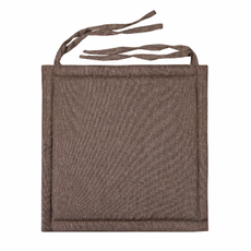 Tarrington House Сидушка рогожка шоколад, 40 x 40см