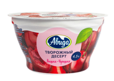 Десерт творожный Авида с вишней-черешней 4.5%, 130г