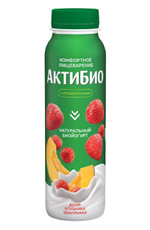 Йогурт питьевой Актибио дыня-клубника-земляника 1.5%, 260г