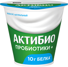 Биойогурт Актибио натуральный 3.5%, 220г