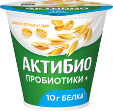 Биойогурт Актибио отруби-злаки 2.9%, 220г