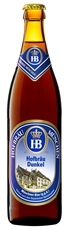 Пиво Hofbrau Dunkel темное фильтрованное, 0.5л