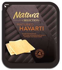 Сыр Natura selection Matured Havarti выдержанный 45%, 150г