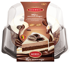 Торт Mirel Три шоколада, 750г