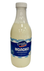 Молоко Залесский фермер Фермерское пастеризованное 2.5%, 900г
