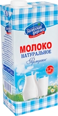 Молоко Залесский фермер ультрапастеризованное 3.2%, 1кг