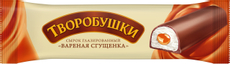 Сырок творожный глазированный Творобушки с вареным сгущенным молоком 20%, 40г