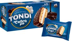 Печенье Tondi choco Pie с маршмеллоу, 180г