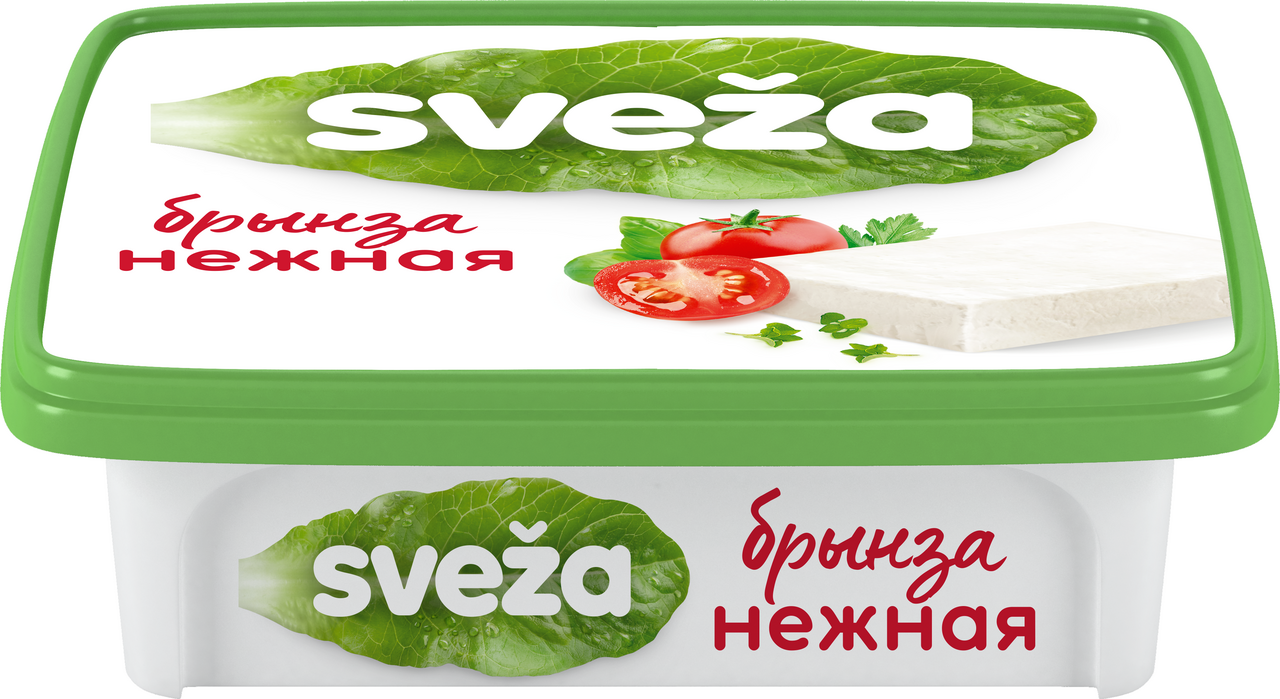 Сыр Савушкин продукт Sveza Брынза Нежная мягкий 45%, 250г купить с  доставкой на дом, цены в интернет-магазине