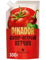 Кетчуп Pikador Супер острый, 300г