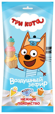 Зефир Зефирюшки Три кота воздушный для какао и десертов, 15г