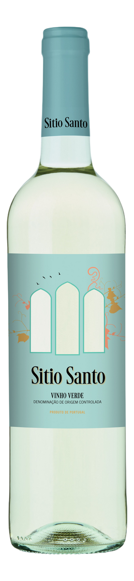 Изображение товара Вино Sitio Santo Classico Vinho Verde белое полусухое, 0.75л