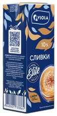 Сливки Viola для кофе ультрапастеризованные 10%, 200мл