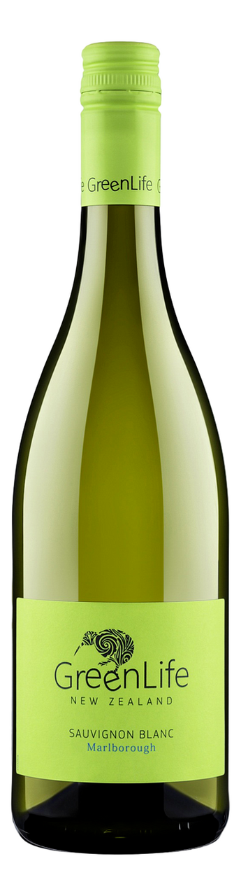 Изображение товара Вино GreenLife Sauvignon Blanc белое сухое, 0.75л