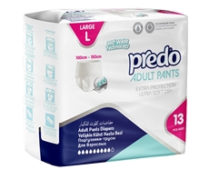 Подгузники-трусы Predo для взрослых Predo размер L, 13шт