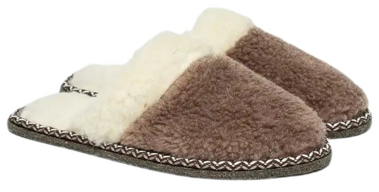 Тапочки женские Lucky Land 4281W-M-FURP закрытые, р. 36-41