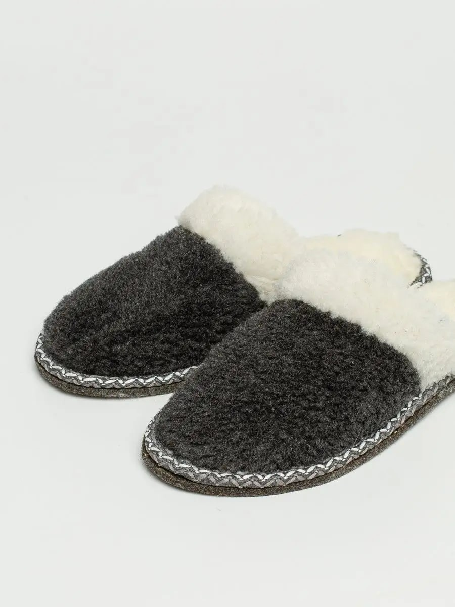 Тапочки мужские Lucky Land 4285M-M-FURP закрытые 30% шерсть, р. 41-46  купить с доставкой на дом, цены в интернет-магазине