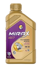 Масло моторное Mirax MX7 SAE 5W-30 API SL/CF, ACEA A3/B4, 1л