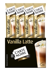 Напиток кофейный Carte Noire Vanilla latte растворимый 20 пакетиков, 320г