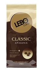 Кофе Lebo Classic в зернах, 250г