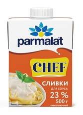 Сливки Parmalat для соусов ультрапастеризованные 23%, 500г