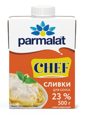 Сливки Parmalat для соусов ультрапастеризованные 23%, 500г x 24 шт