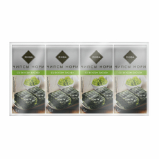 RIOBA Чипсы нори васаби (4.5г x 4 шт), 18г