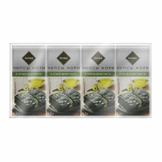 RIOBA Чипсы нори с оливковым маслом (4.5г x 4 шт), 18г