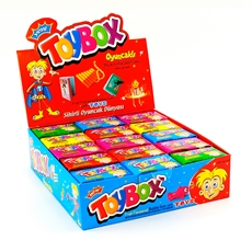 Жевательная резинка Toybox с игрушкой, 5г x 30 шт