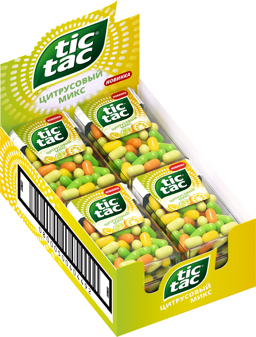 Драже Tic Tac цитрусовый микс, 16г x 12 шт