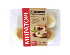 Сырники Мираторг с вишневой начинкой, 280г