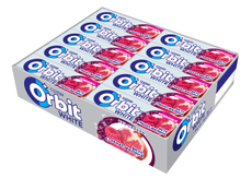 Жевательная резинка Orbit малина-гранат, 14г x 30 шт