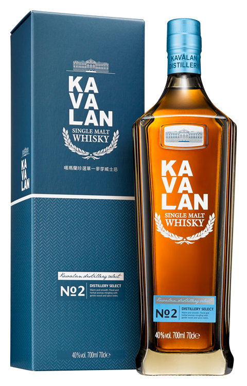 Изображение товара Виски Kavalan Distillery Select №2 Single Malt 0.7л в подарочной упаковке
