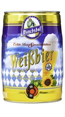 Пиво Monchshof Weissbier светлое, 5л