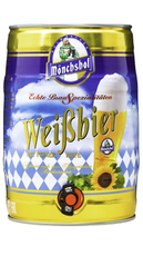 Пиво Monchshof Weissbier светлое, 5л