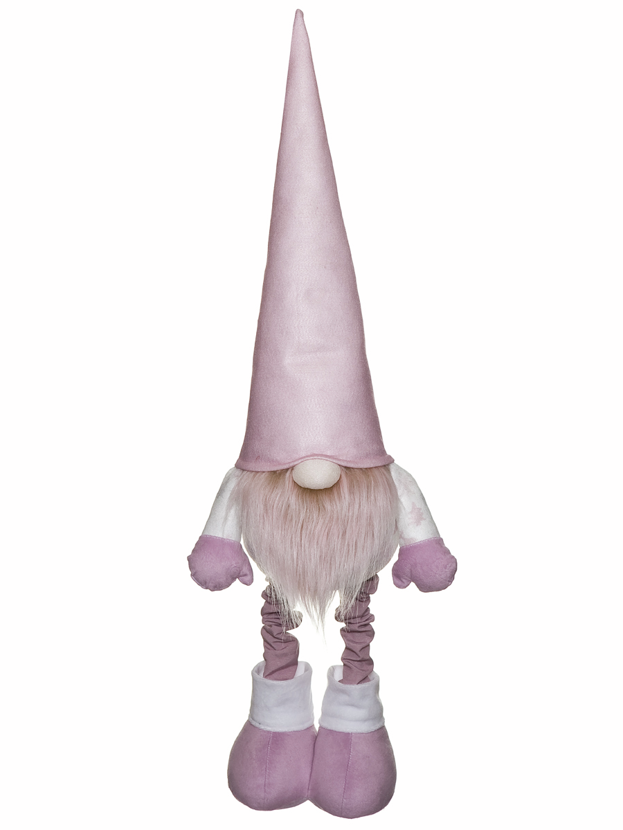 Фигура Fackelmann гном Алекс розовый, 105 x 35см