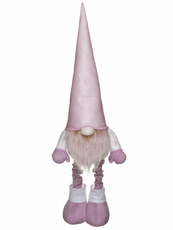 Фигура Fackelmann гном Алекс розовый, 105 x 35см