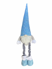 Фигура Fackelmann гном Алекс голубой, 105 x 35см