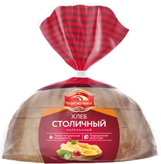 Хлеб Черемушки Столичный половинка нарезка, 330г