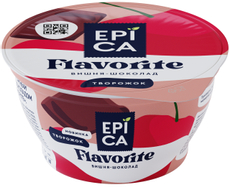 Десерт творожный Epica вишня-шоколад 8.1%, 130г