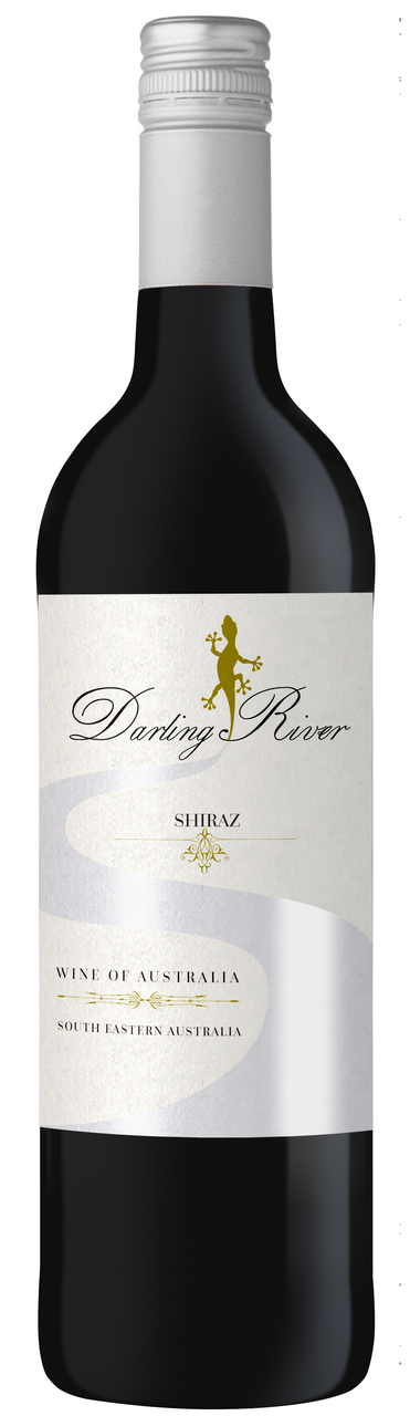 Изображение товара Вино Darling River Shiraz красное полусухое, 0.75л