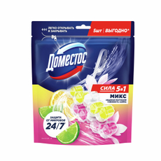 Блок для унитаза Доместос Power 5 Свежесть лайма и ледяная магнолия, 250г