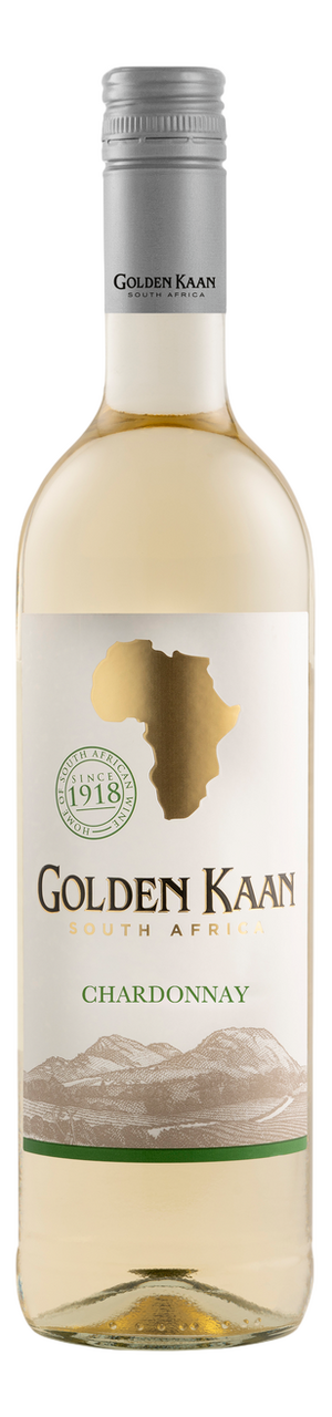 Изображение товара Вино Golden Kaan Chardonnay белое полусухое, 0.75л
