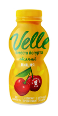 Питьевой растительный йогурт Velle Овсяный вишня, 230г