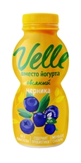 Питьевой растительный йогурт Velle Овсяный черника, 230г