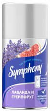 Освежитель воздуха Symphony сменный баллон автоматический Лаванда-грейпфрут, 250мл