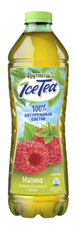 Холодный чай Фрутмотив зеленый со вкусом малины, 1.5л