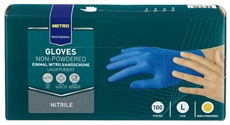 METRO PROFESSIONAL Перчатки нитрил синие размер L 50 пар, 100шт